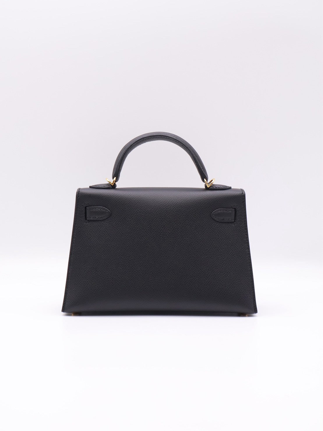 HERMES Mini Kelly ll - Noir 89 黑金 B
