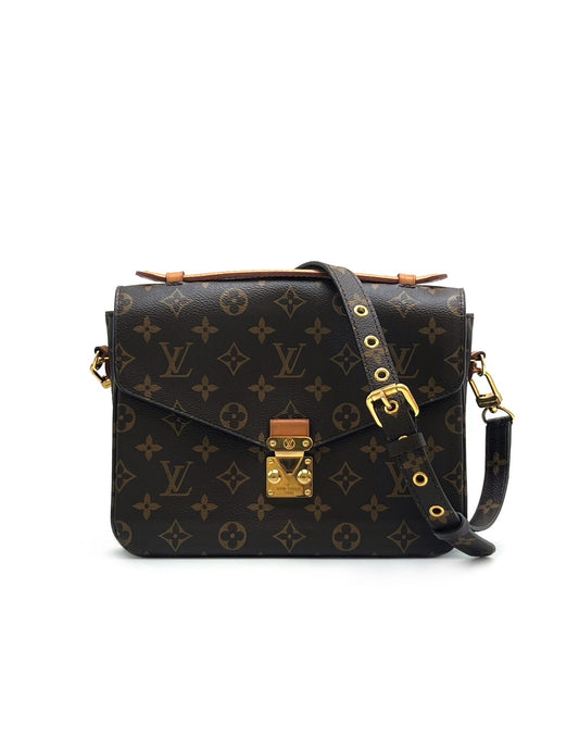 【二手商品】LOUIS VUITTON Pochette Metis郵差包 - 老花