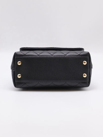 CHANEL Coco Handle - Mini黑金