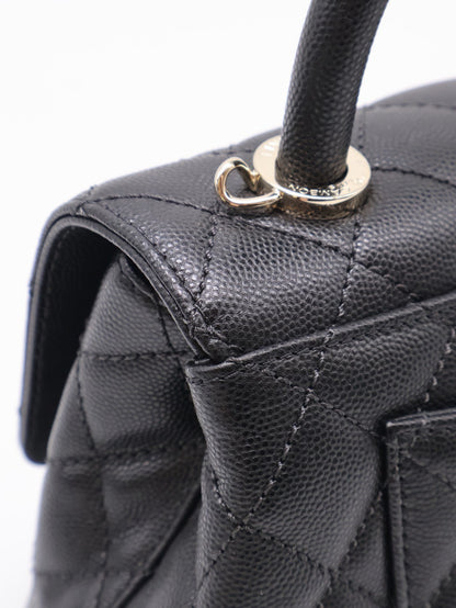 CHANEL Coco Handle - Mini黑金