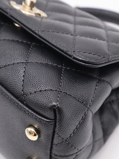 CHANEL Coco Handle - Mini黑金