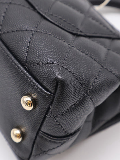 CHANEL Coco Handle - Mini黑金