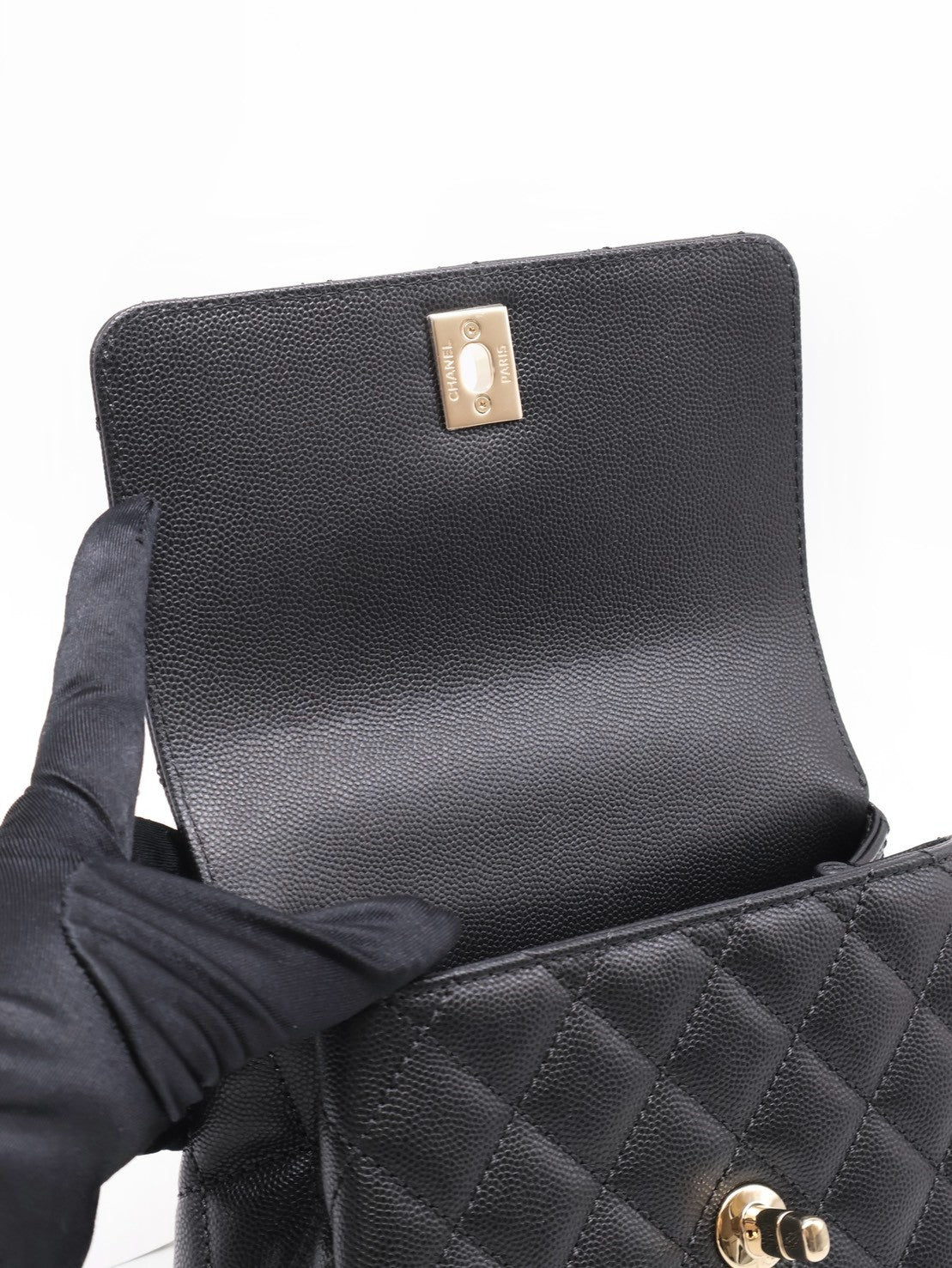 CHANEL Coco Handle - Mini黑金