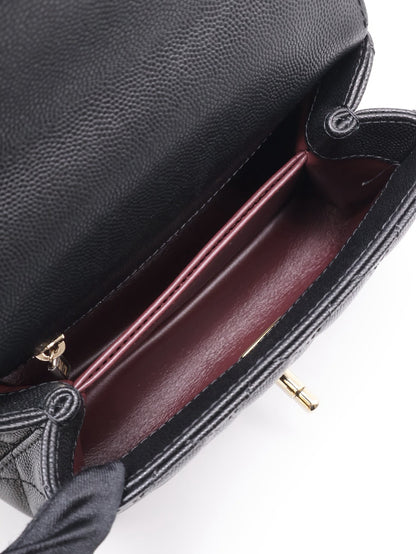 CHANEL Coco Handle - Mini黑金