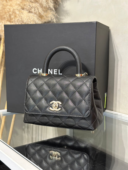 CHANEL Coco Handle - Mini黑金