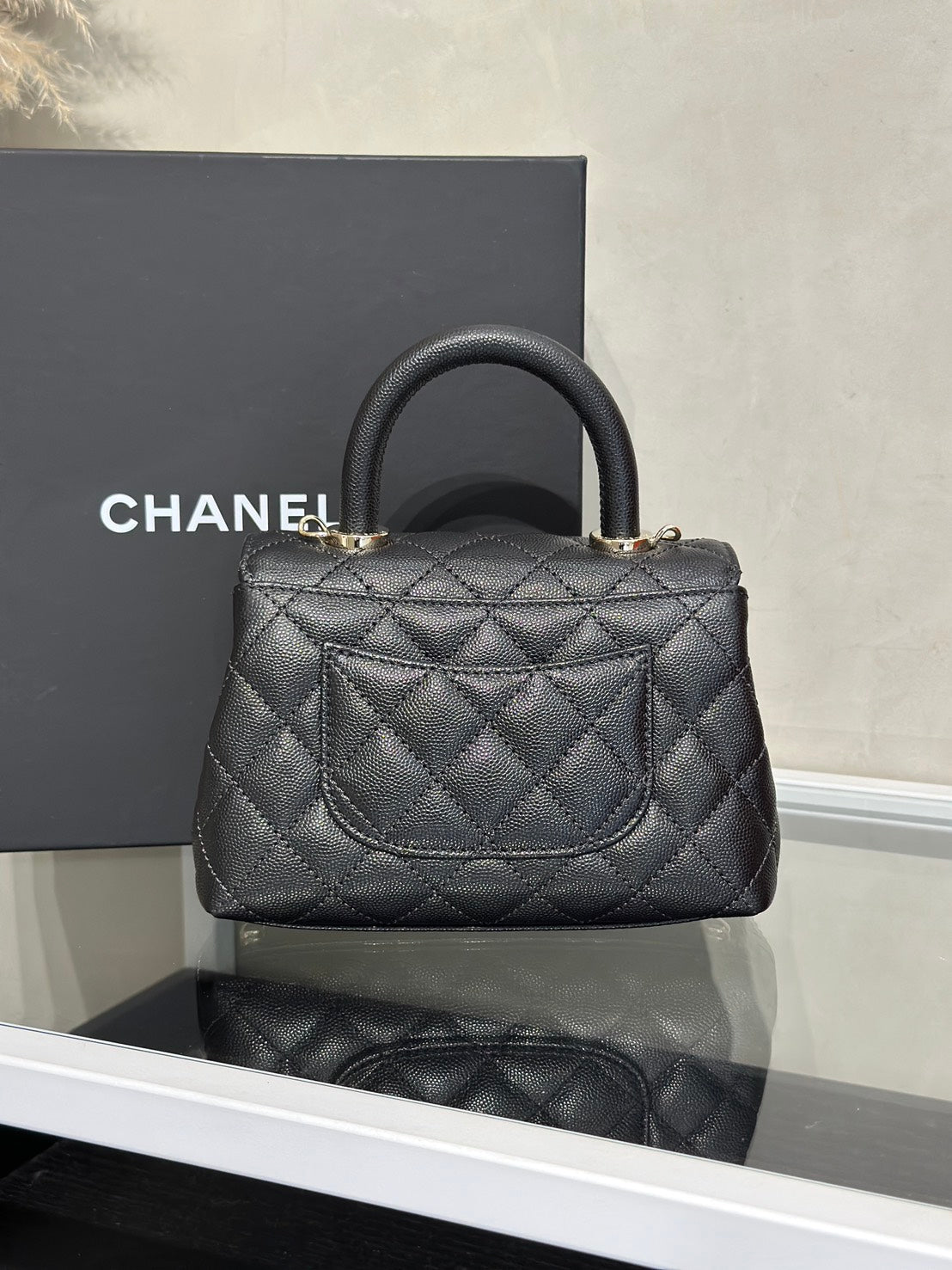 CHANEL Coco Handle - Mini黑金