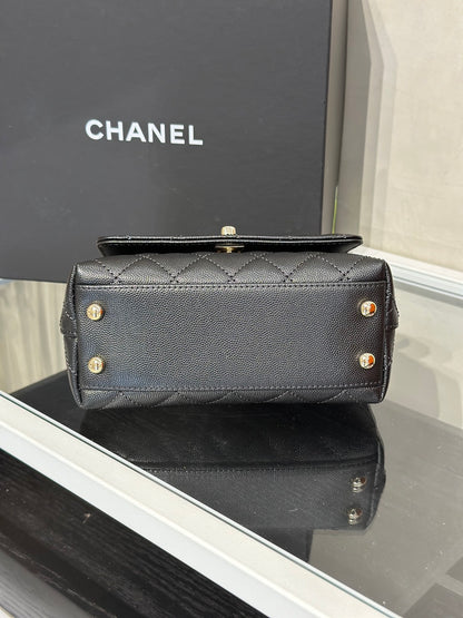 CHANEL Coco Handle - Mini黑金