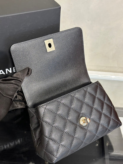 CHANEL Coco Handle - Mini黑金