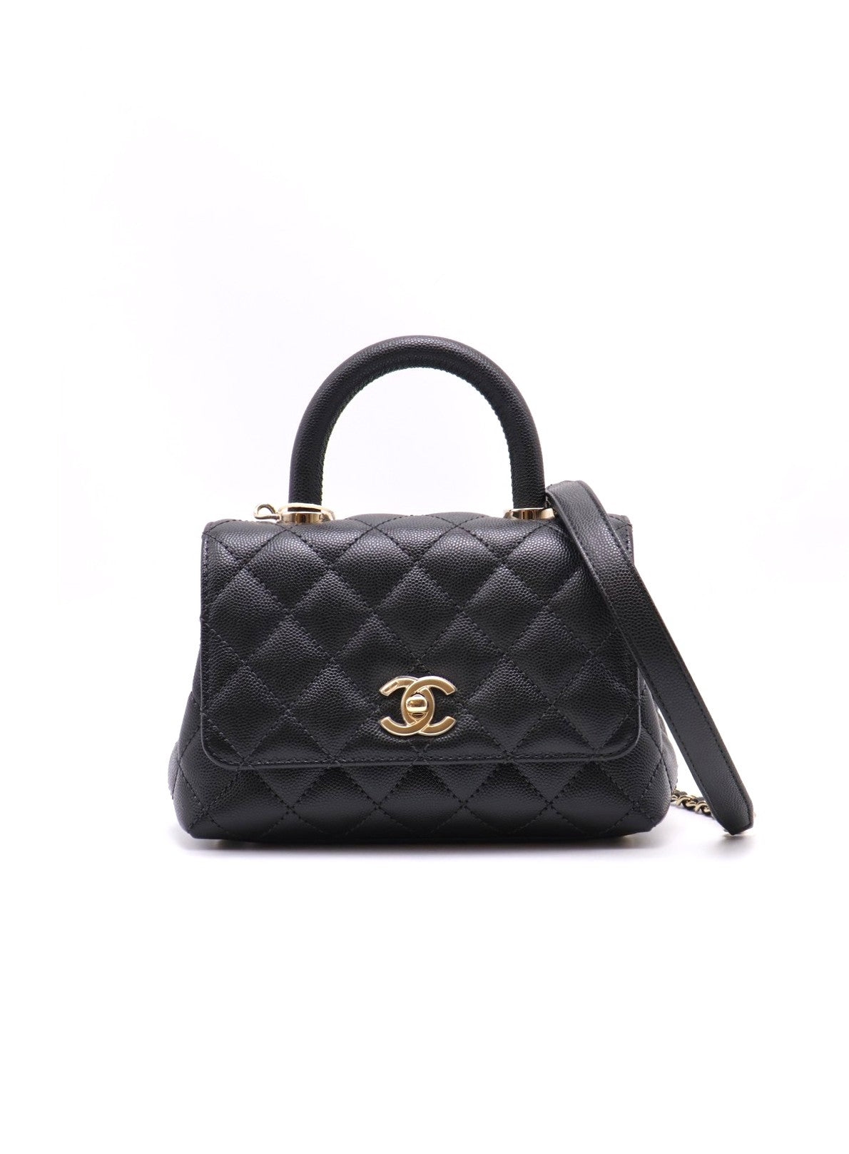 CHANEL Coco Handle - Mini黑金