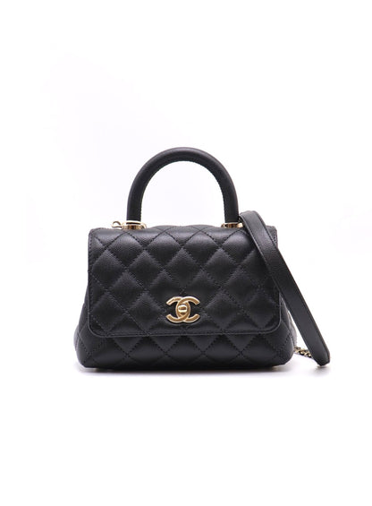 CHANEL Coco Handle - Mini黑金