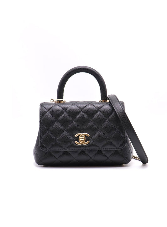 CHANEL Coco Handle - Mini黑金