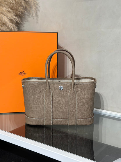 HERMES Mini Garden Party  - Etoupe 18 大象灰 G