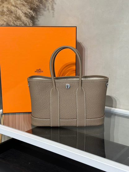 HERMES Mini Garden Party  - Etoupe 18 大象灰 G