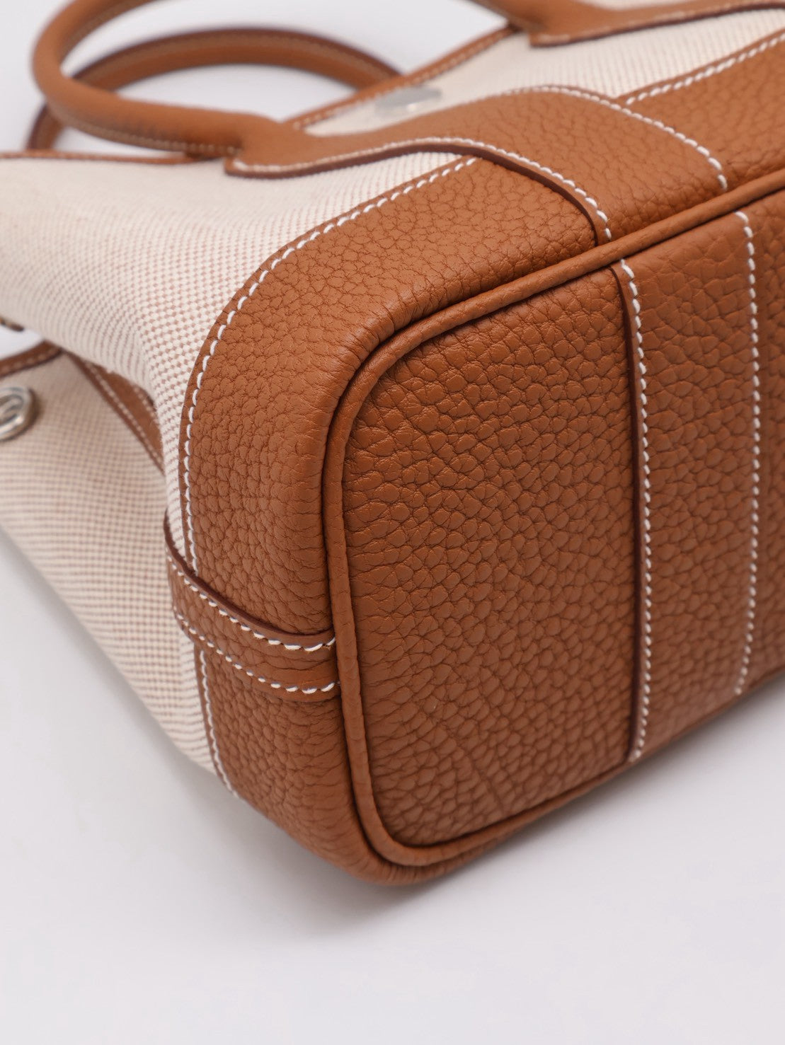 HERMES Mini Garden Party  - Gold 37 帆布金棕 G