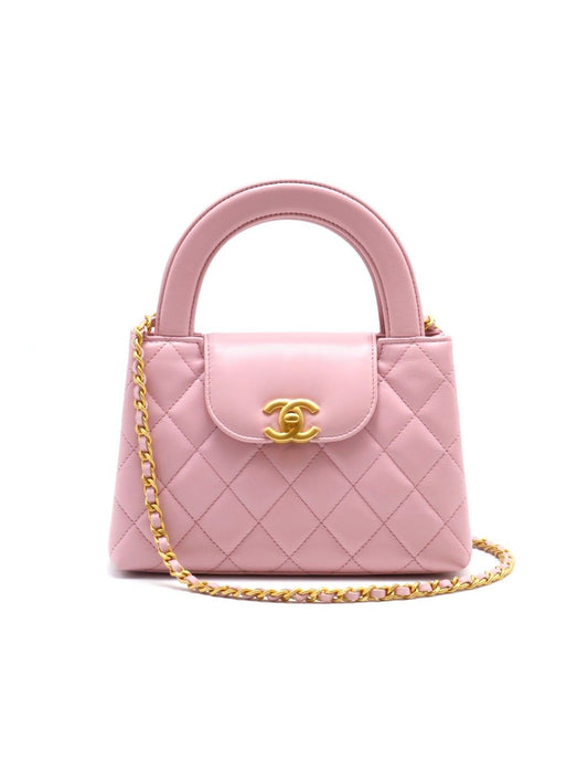 CHANEL Mini Kelly - 粉金