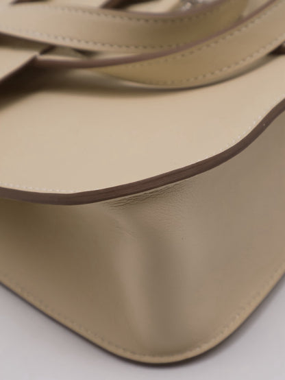HERMES Halzan Mini - Craie 10 奶昔白銀 G