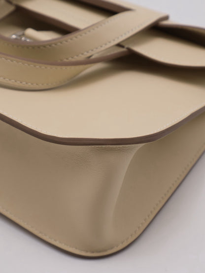 HERMES Halzan Mini - Craie 10 奶昔白銀 G