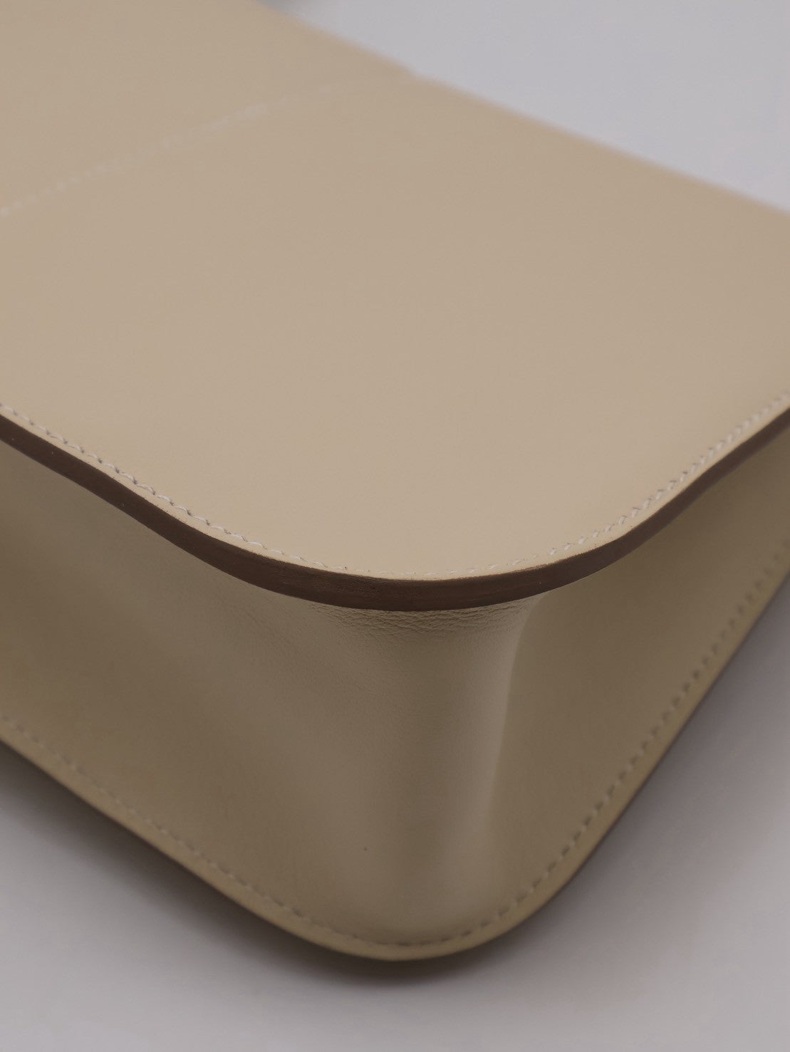 HERMES Halzan Mini - Craie 10 奶昔白銀 G