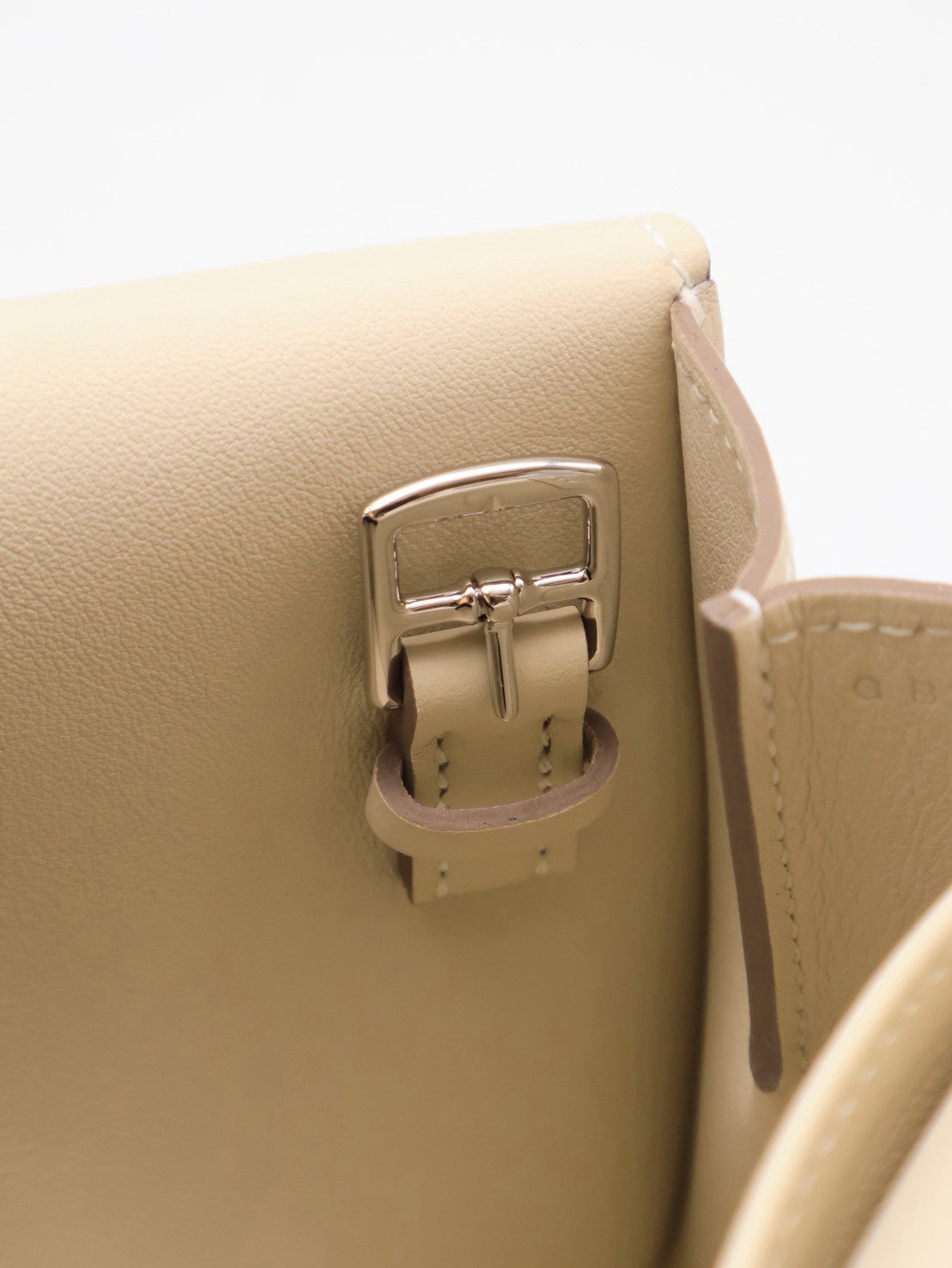 HERMES Halzan Mini - Craie 10 奶昔白銀 G
