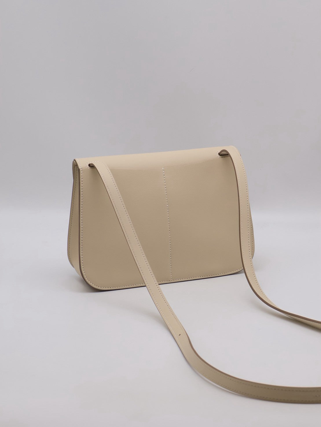 HERMES Halzan Mini - Craie 10 奶昔白銀 G