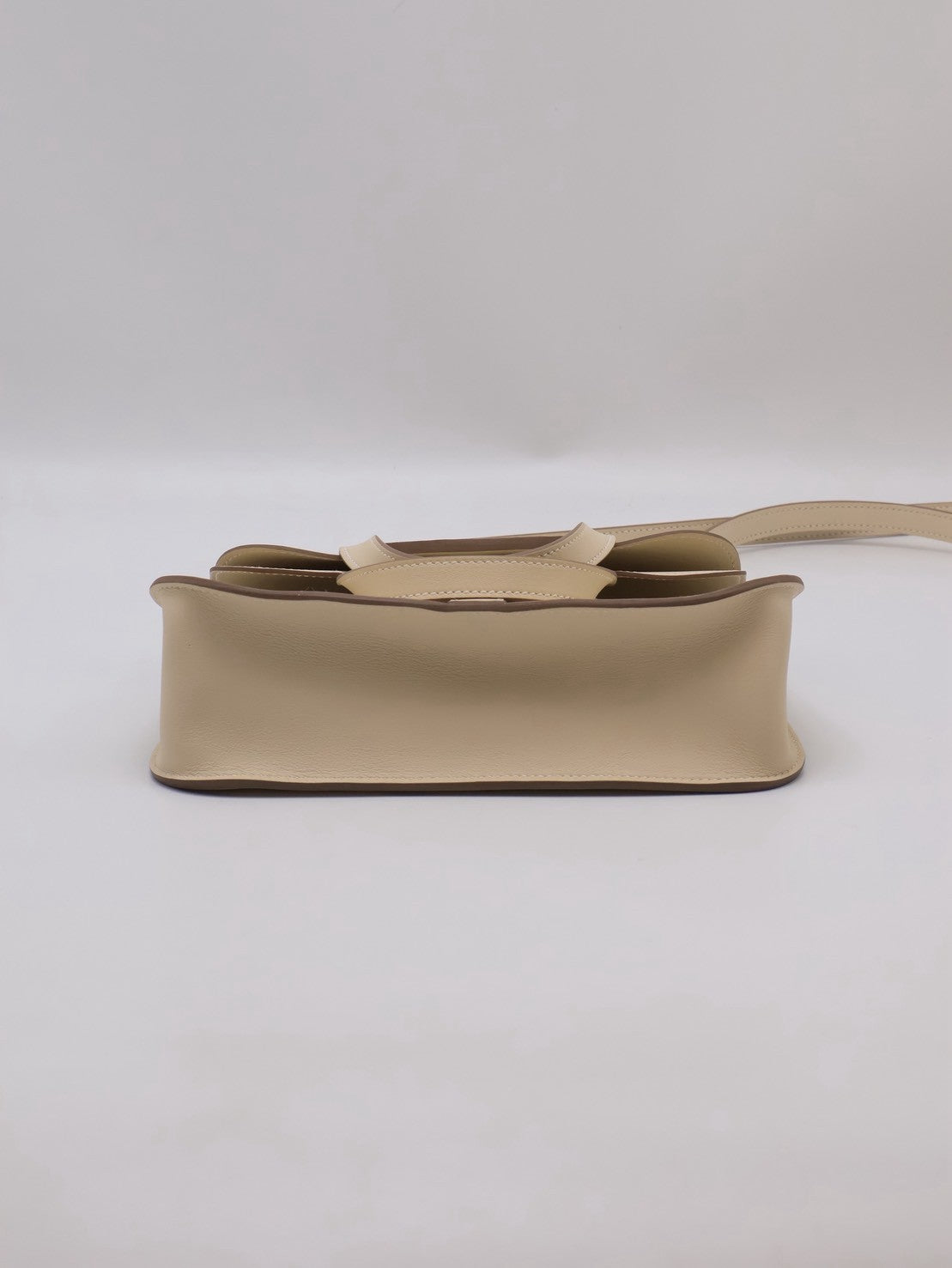 HERMES Halzan Mini - Craie 10 奶昔白銀 G