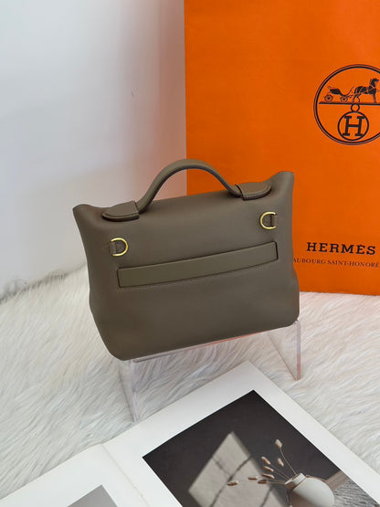 HERMES Mini 24/24 - 灰金 B