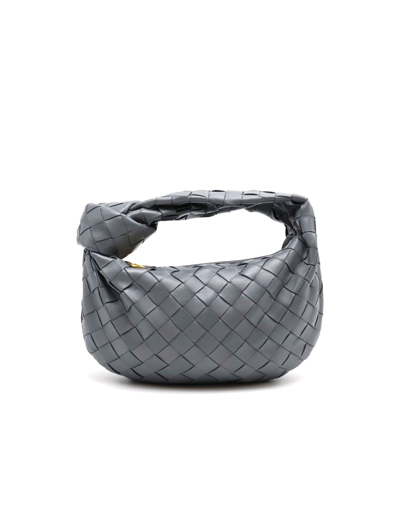 BOTTEGA VENETA Mini jodie和尚包 - 深灰藍