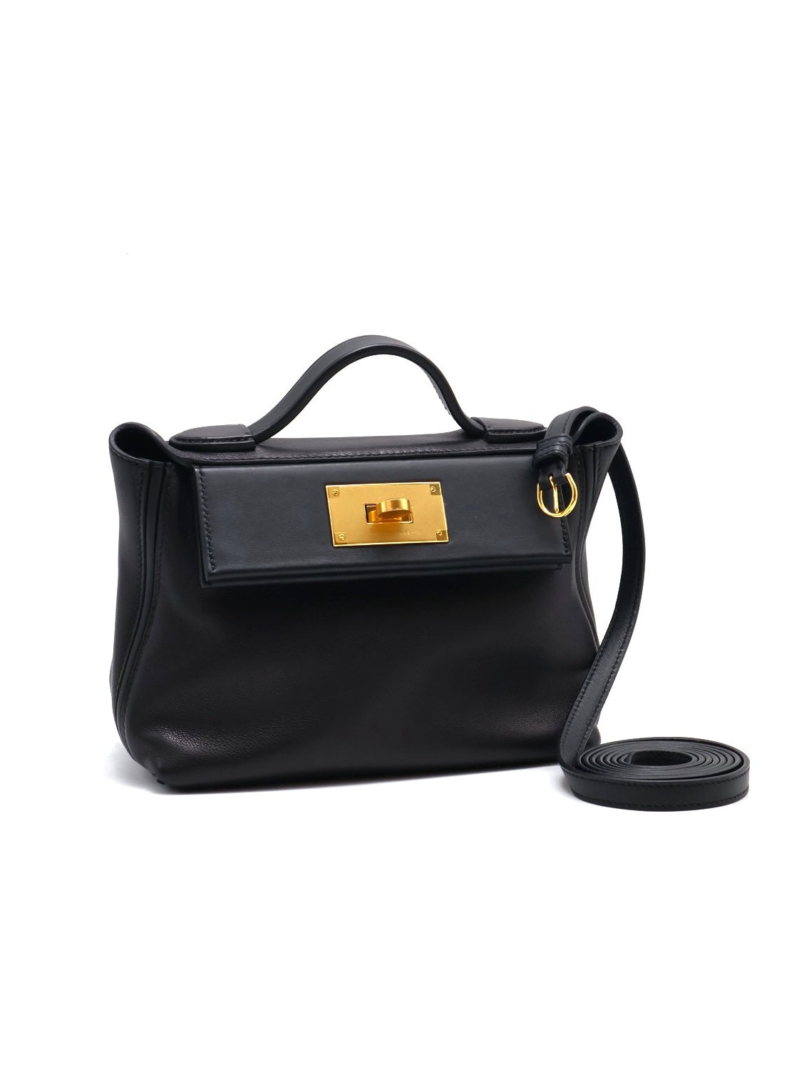 HERMES Mini 24/24 - Noir 89 黑金 W