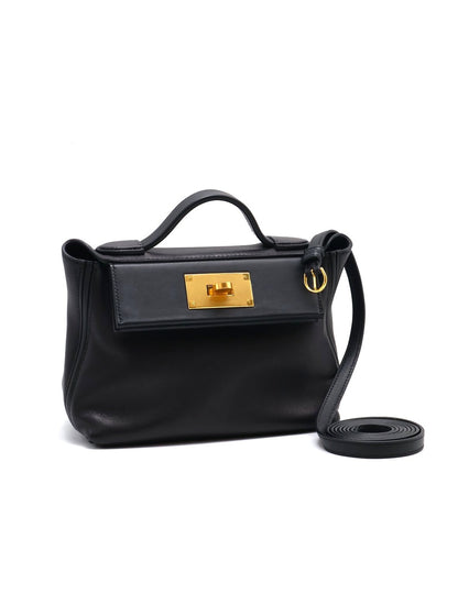 HERMES Mini 24/24 - Noir 89 黑金 W