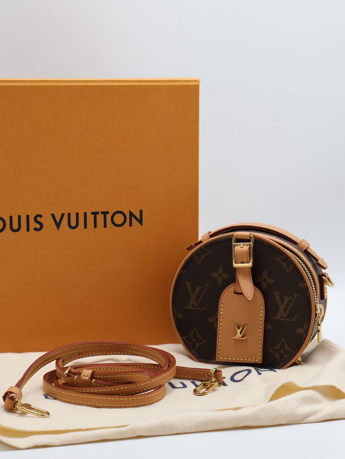 LOUIS VUITTON Mini圓餅包