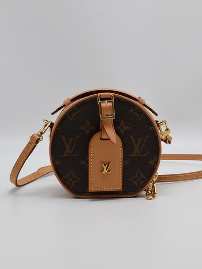 LOUIS VUITTON Mini圓餅包