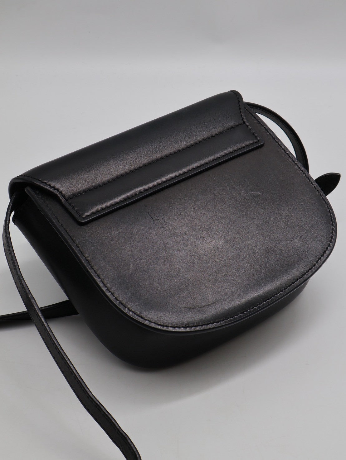YSL Kaia馬鞍包 - Mini黑金
