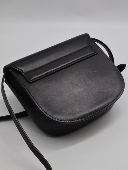 YSL Kaia馬鞍包 - Mini黑金