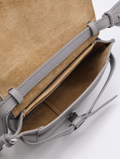 LOEWE Gate Dual馬鞍包 - Mini灰
