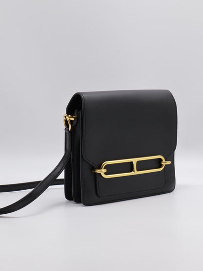 HERMES Mini roulis - 黑金 C