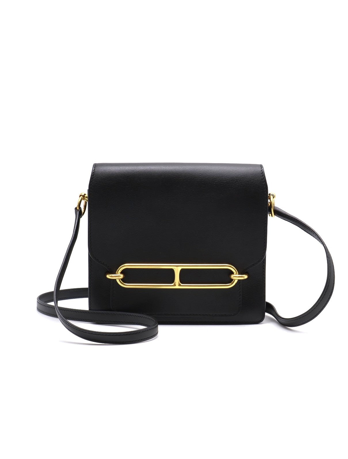 HERMES Mini roulis - 黑金 C