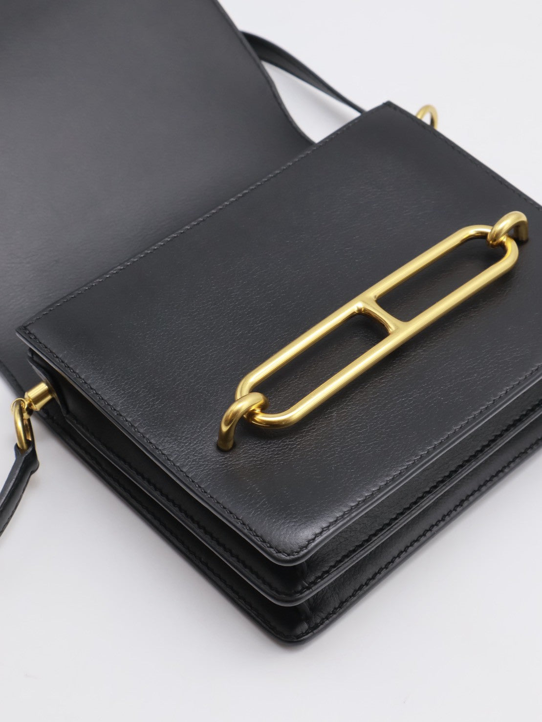 HERMES Mini roulis - 黑金 C