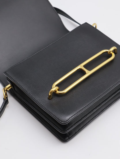 HERMES Mini roulis - 黑金 C