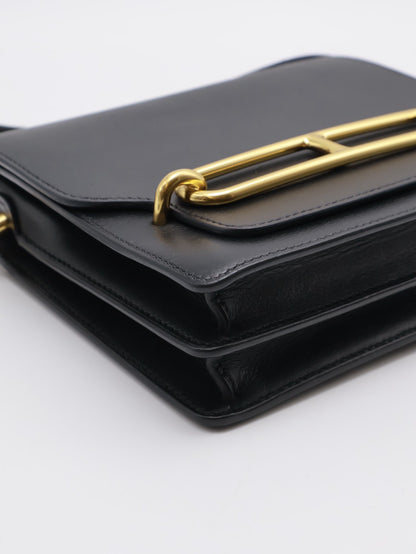 HERMES Mini roulis - 黑金 C