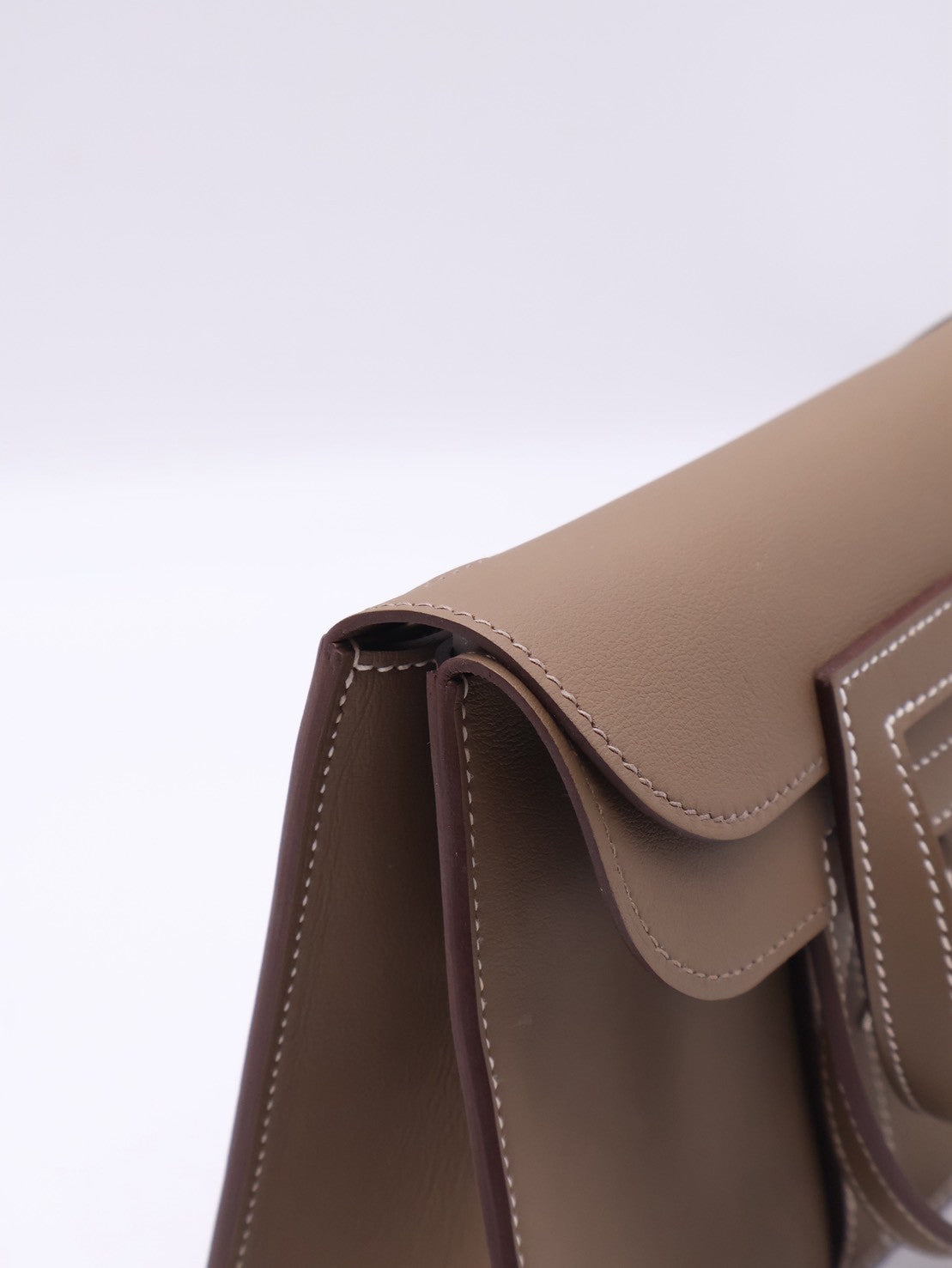 HERMES Halzan Mini - Etoupe 18 大象灰銀 K