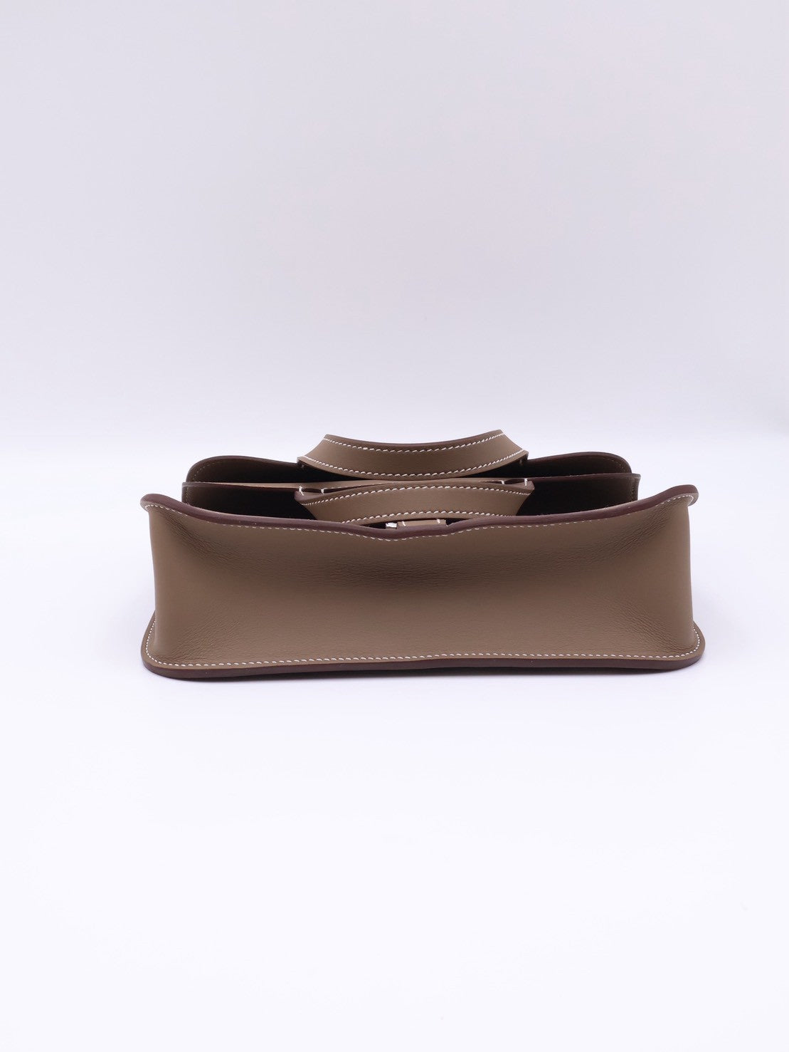 HERMES Halzan Mini - Etoupe 18 大象灰銀 K