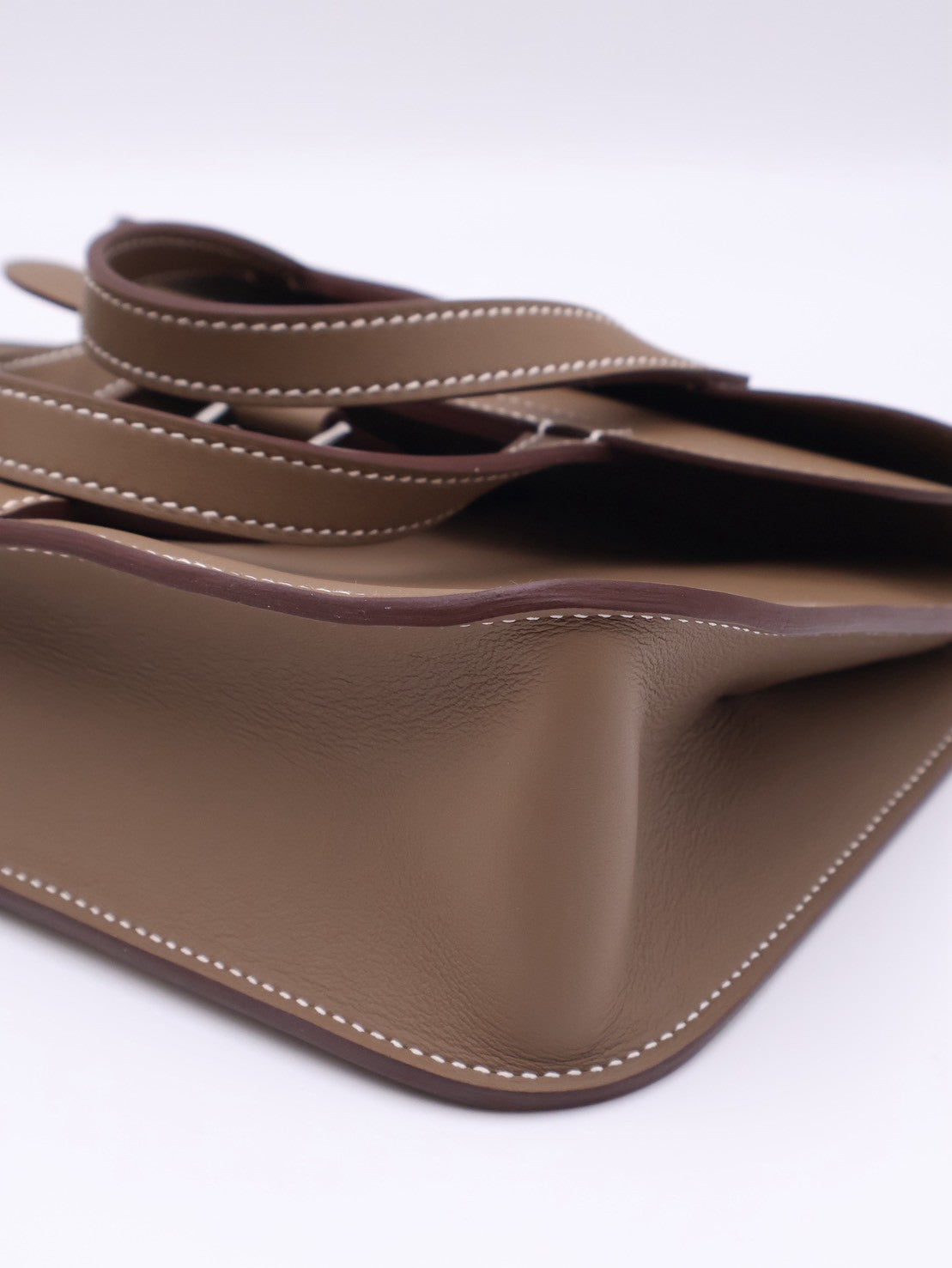 HERMES Halzan Mini - Etoupe 18 大象灰銀 K