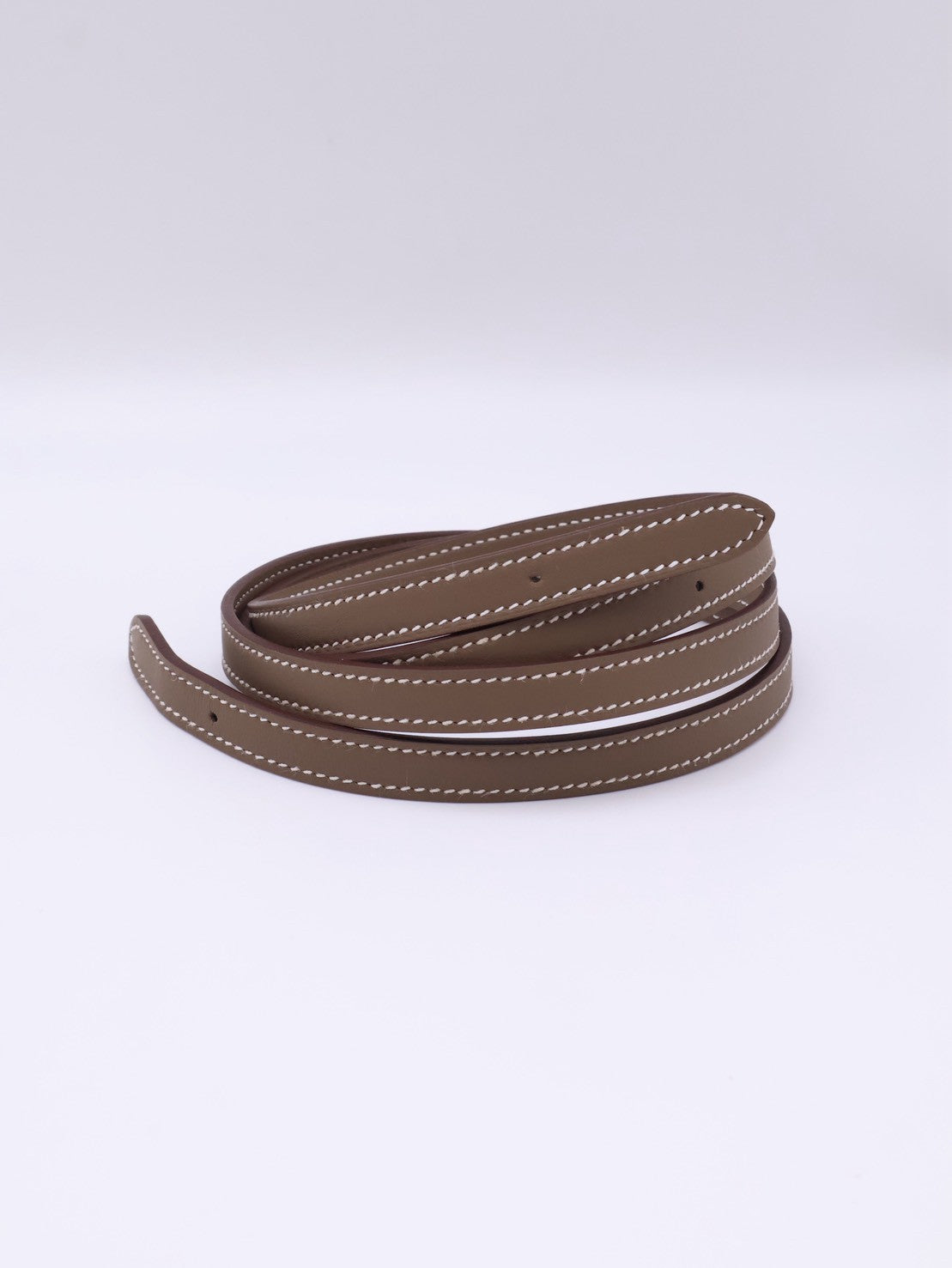 HERMES Halzan Mini - Etoupe 18 大象灰銀 K