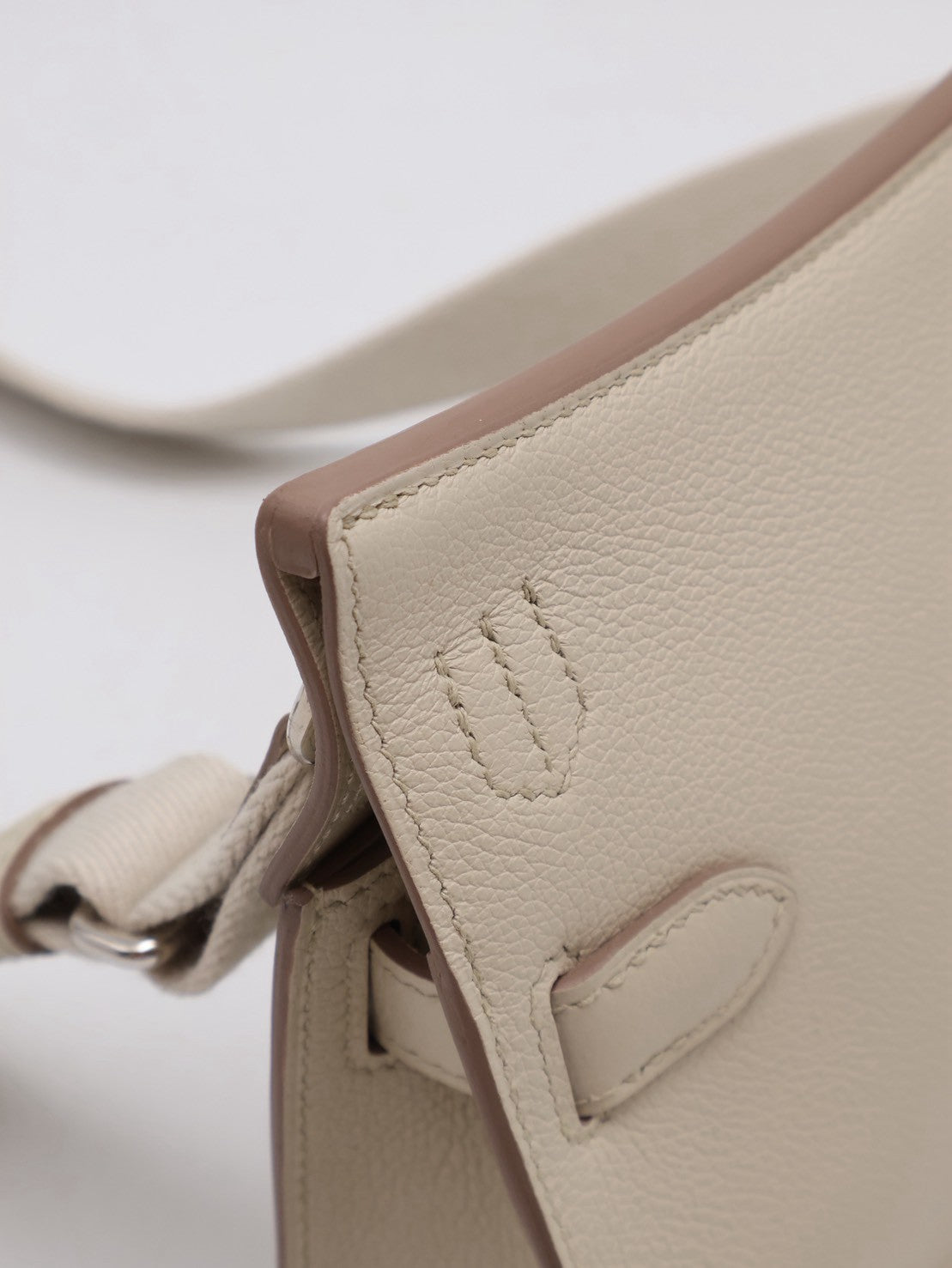 HERMES Jypsiere Mini - Beton 8L 冰川白銀 B