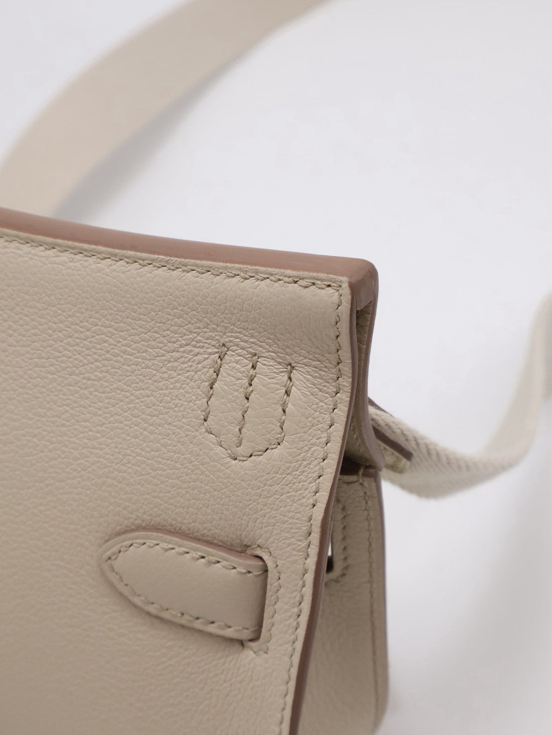 HERMES Jypsiere Mini - Beton 8L 冰川白銀 B