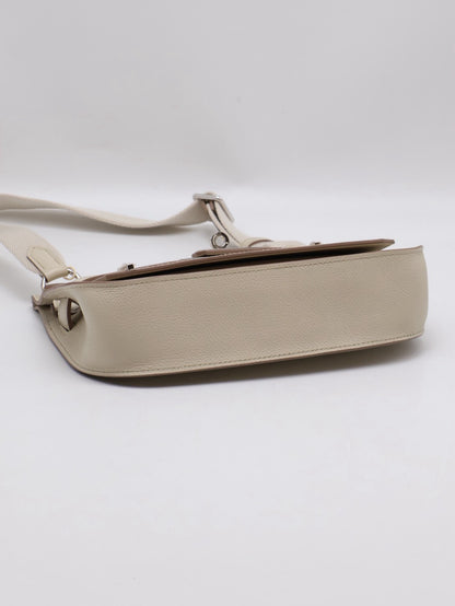 HERMES Jypsiere Mini - Beton 8L 冰川白銀 B
