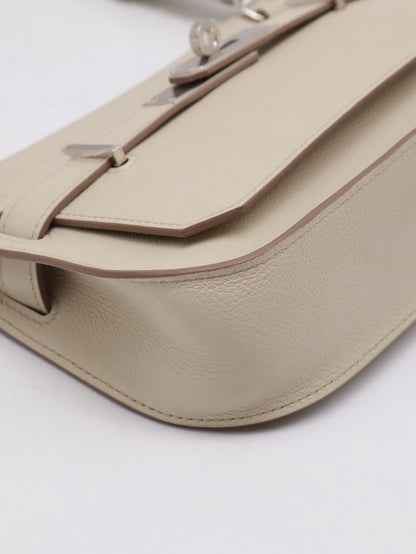 HERMES Jypsiere Mini - Beton 8L 冰川白銀 B
