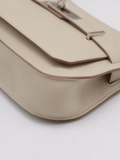 HERMES Jypsiere Mini - Beton 8L 冰川白銀 B