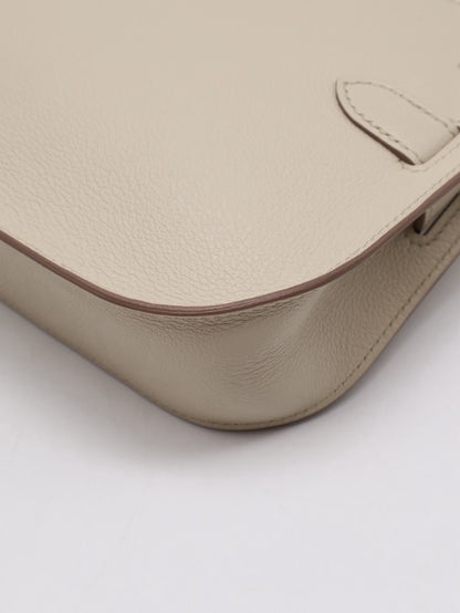 HERMES Jypsiere Mini - Beton 8L 冰川白銀 B