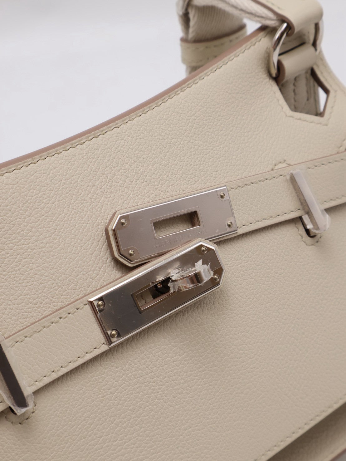 HERMES Jypsiere Mini - Beton 8L 冰川白銀 B